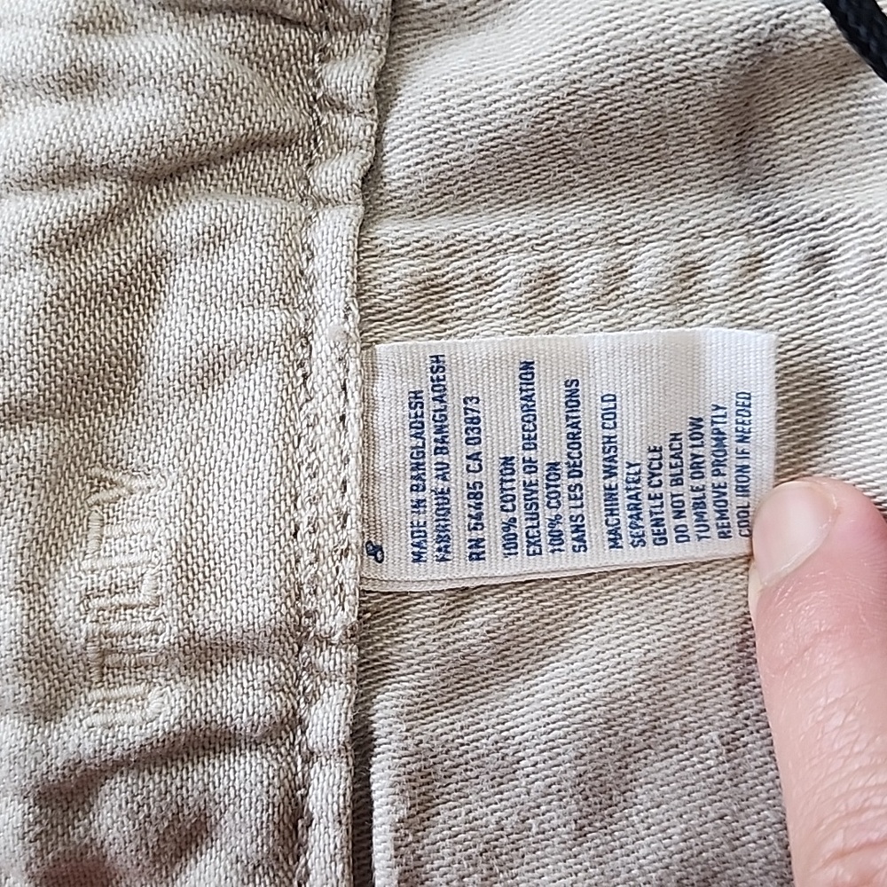 Women's American Eagle Outfitters Utility Pants, Khaki, Size 8, Pre-Owned - Picture 10 of 10